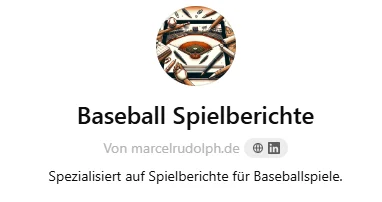 Wie kann KI der Randsportart Baseball / Softball helfen? ⚾️