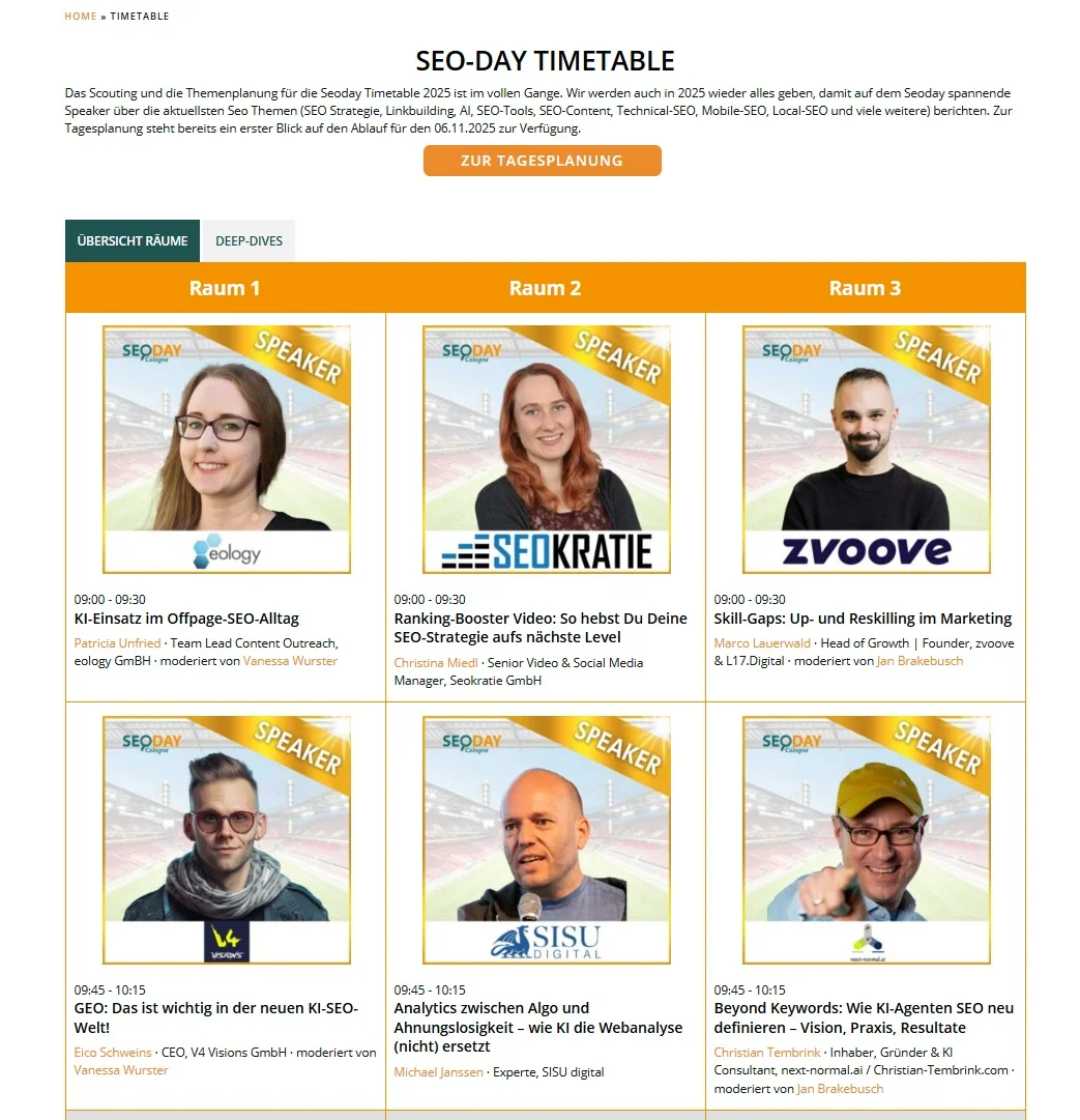 Titelbild: SEO ist tot? Lang lebe GEO! Mein Kopf qualmt – Mein SEO Day 2025 Recap