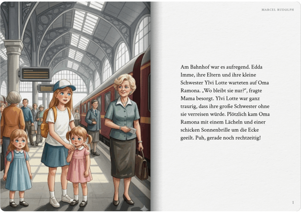 Warum spricht eigentlich keiner über GEMINI Storybook? 1 google gemini storybook kinderbuch 2