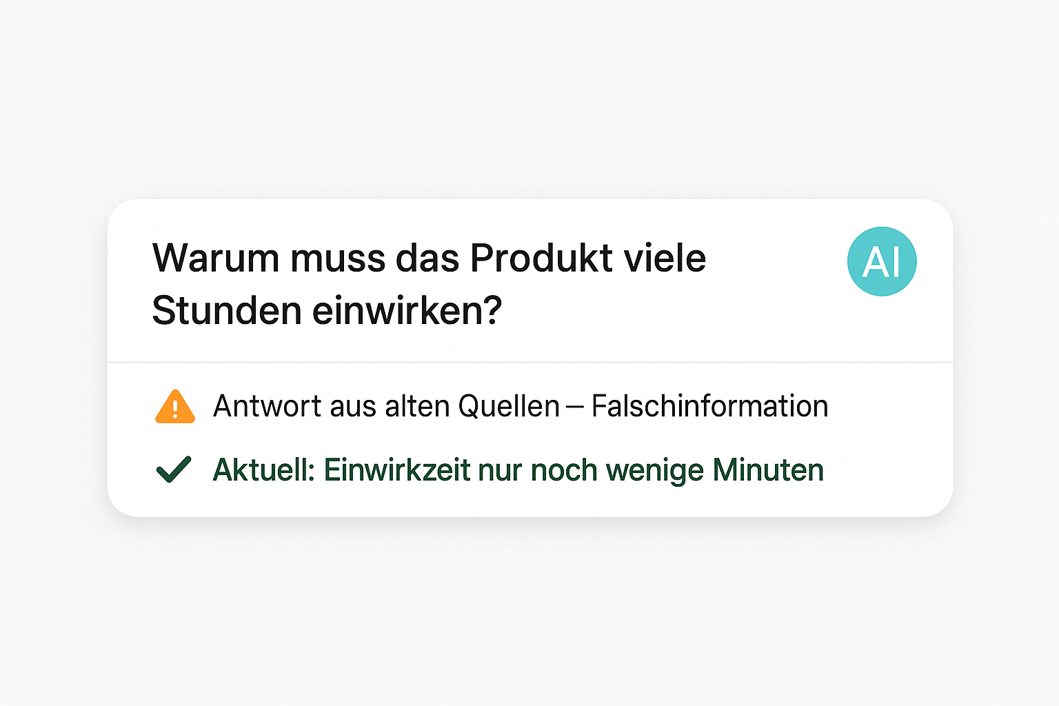 GEO in der Praxis: Wie wir eine KI-Falschinformation entfernt haben